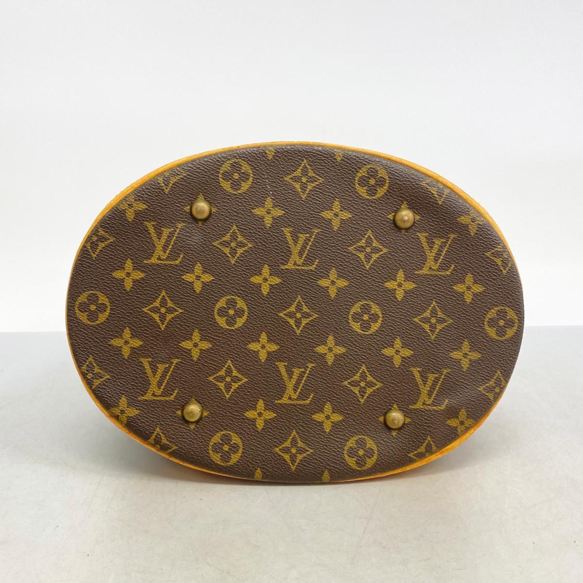 ルイ・ヴィトン(Louis Vuitton) ルイ・ヴィトン トートバッグ モノグラム バケットGM M42236 ブラウンレディース