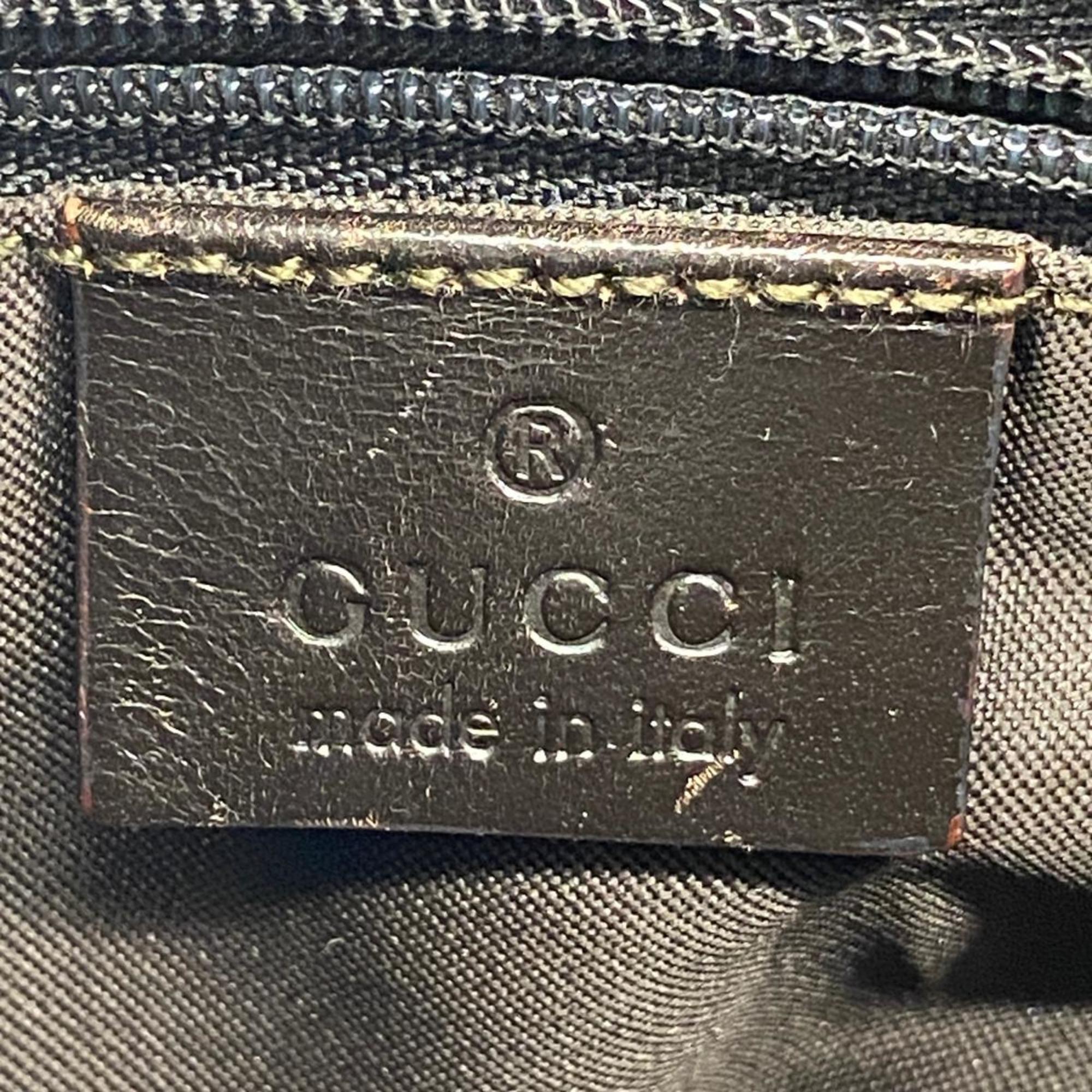 グッチ(Gucci) グッチ ショルダーバッグ GGキャンバス 002 1076 キャンバス ブラウン   レディース