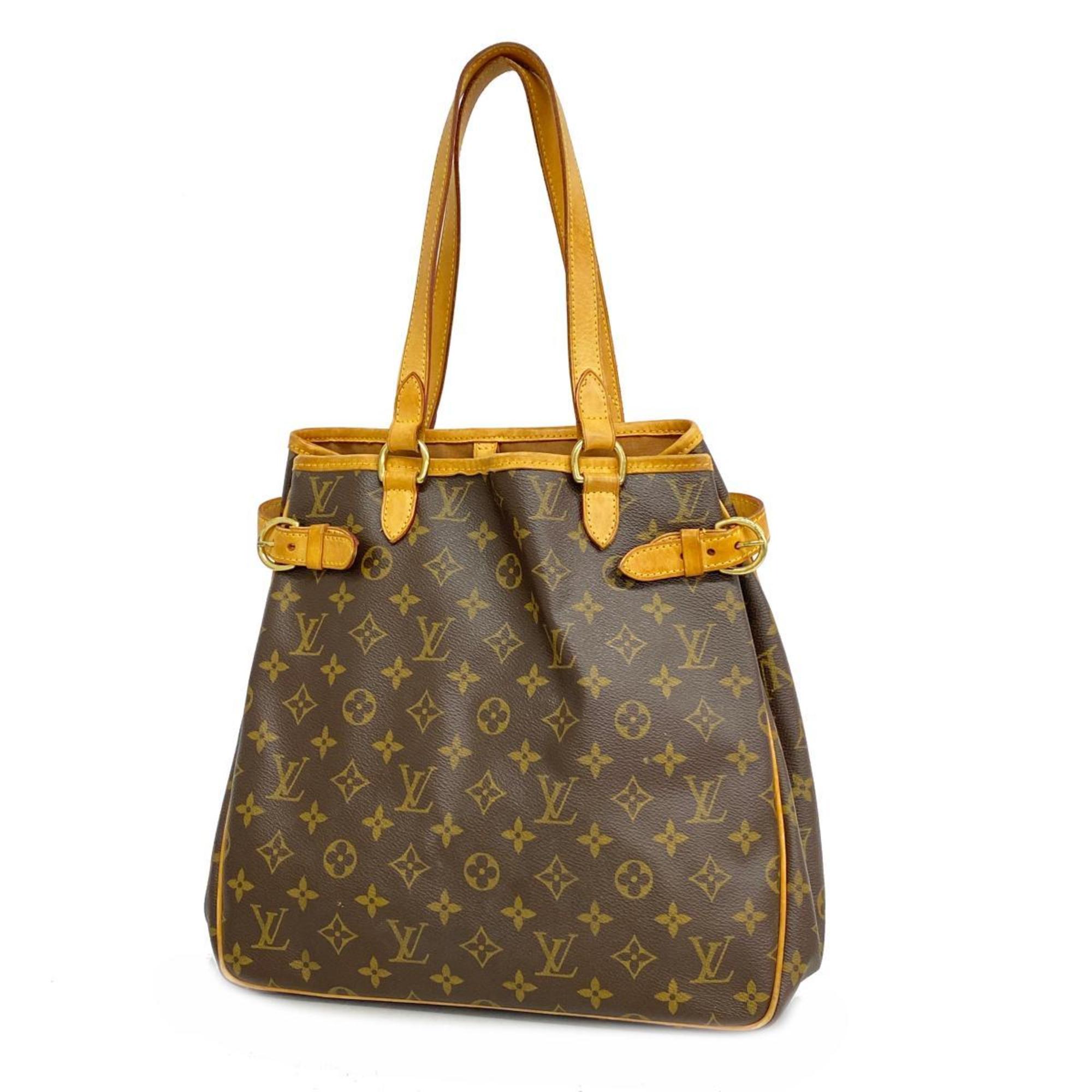 ルイ・ヴィトン(Louis Vuitton) ルイ・ヴィトン トートバッグ モノグラム バティニョールヴェルティカル M51153 ブラウンレディース