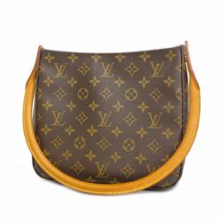 ルイ・ヴィトン(Louis Vuitton) ルイ・ヴィトン ショルダーバッグ モノグラム ルーピングMM M51146 ブラウンレディース