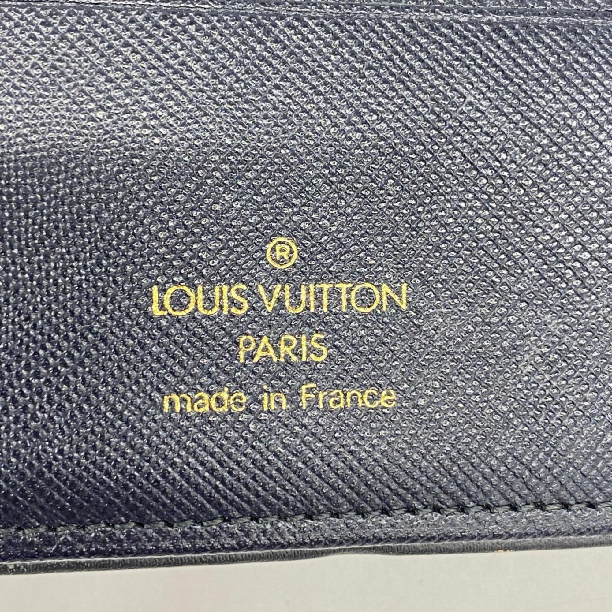 ルイ・ヴィトン(Louis Vuitton) ルイ・ヴィトン 三つ折り財布 モノグラム・ ポルトビエカルトクレディモネ M92239 ブルーレディース