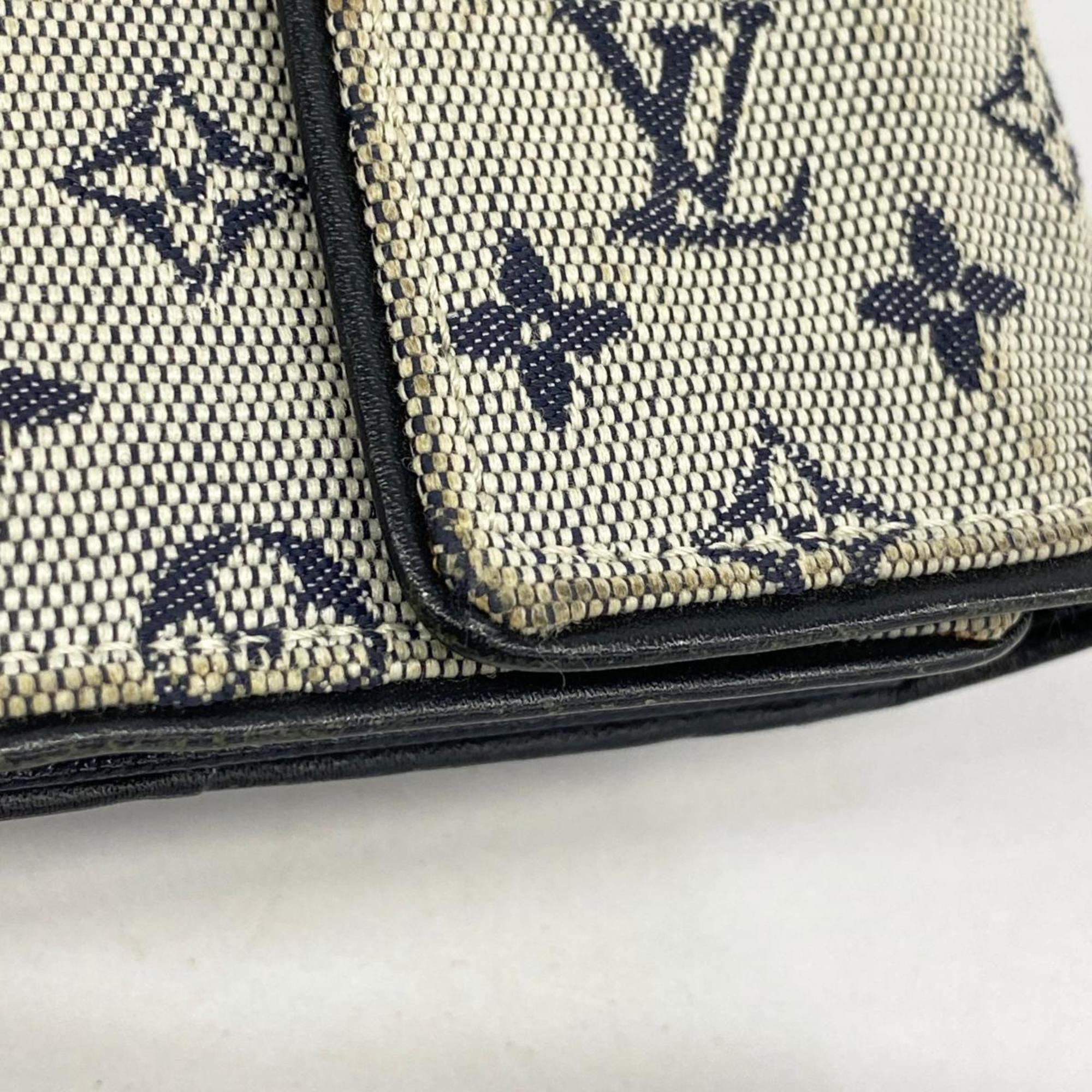 ルイ・ヴィトン(Louis Vuitton) ルイ・ヴィトン 三つ折り財布 モノグラム・ ポルトビエカルトクレディモネ M92239 ブルーレディース