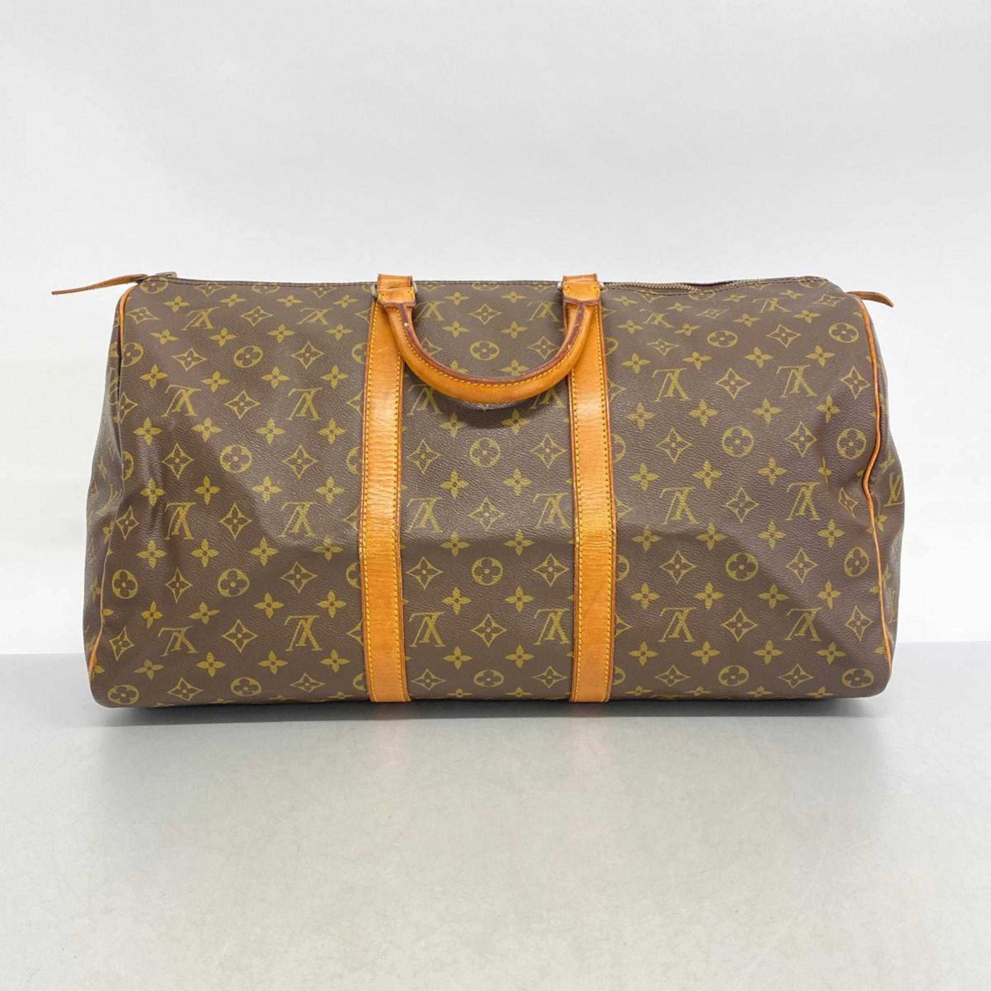 ルイ・ヴィトン(Louis Vuitton) ルイ・ヴィトン ボストンバッグ モノグラム キーポル50 M41426 ブラウンメンズ レディース