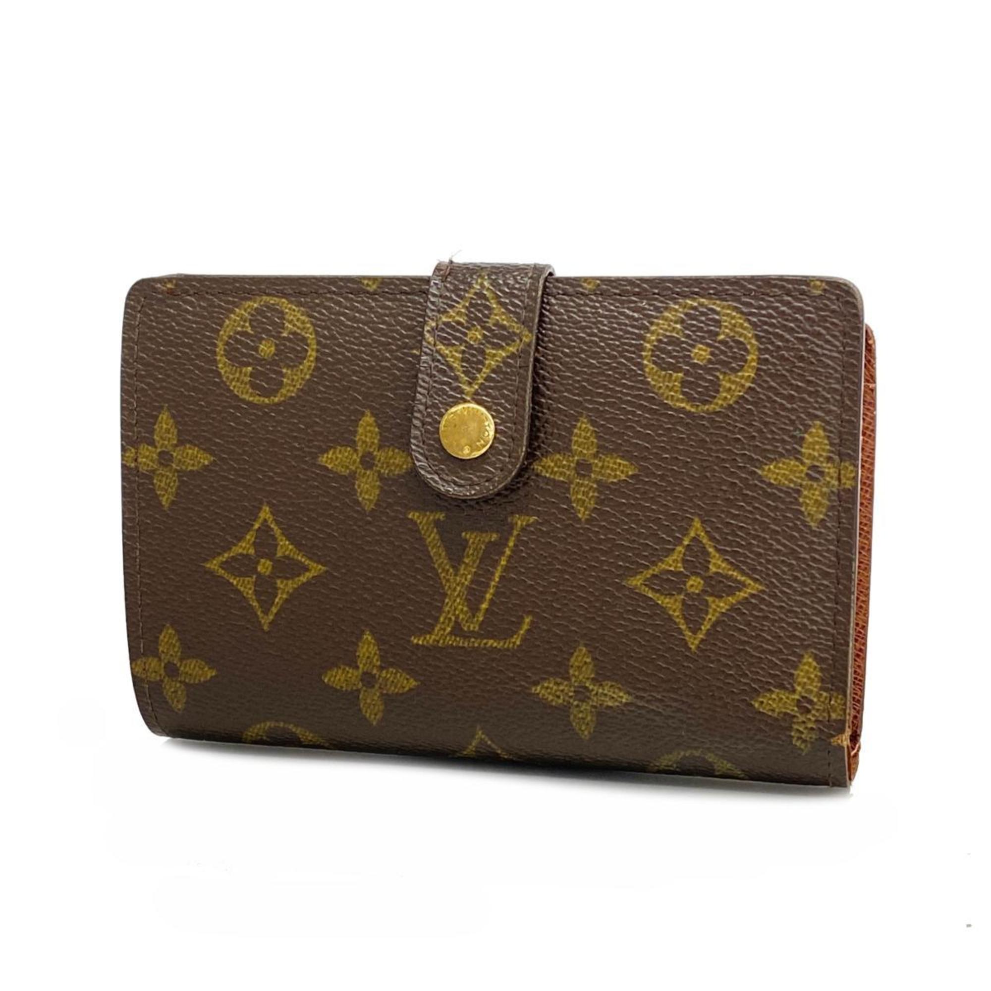 ルイ・ヴィトン(Louis Vuitton) ルイ・ヴィトン 財布 モノグラム ポルトモネビエヴィエノワ M61663 ブラウンレディース