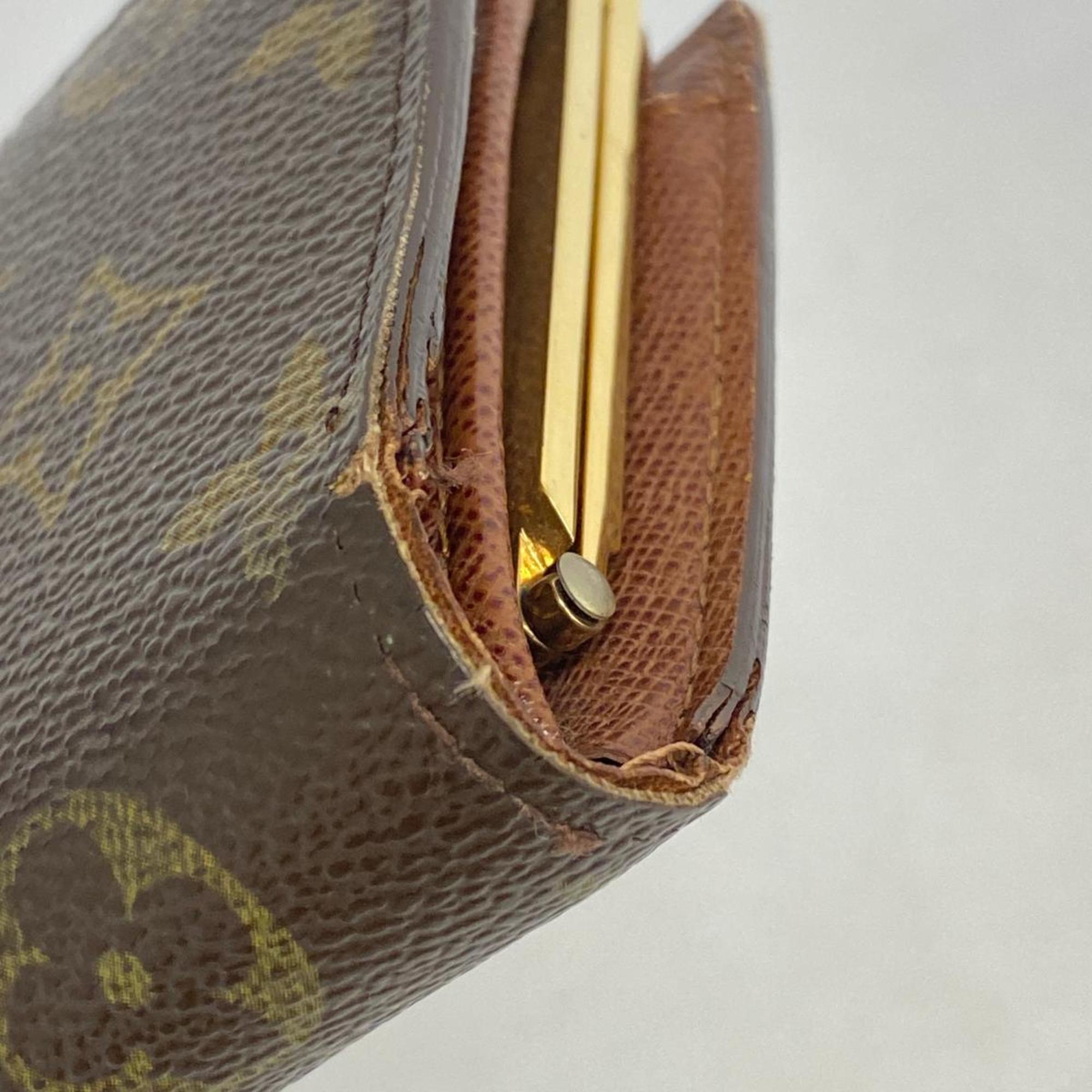 ルイ・ヴィトン(Louis Vuitton) ルイ・ヴィトン 財布 モノグラム ポルトモネビエヴィエノワ M61663 ブラウンレディース