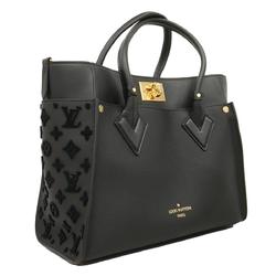 ルイ・ヴィトン(Louis Vuitton) ルイ・ヴィトン ハンドバッグ モノグラム・タフタージュ オンマイサイドMM M53826 ノワールレディース