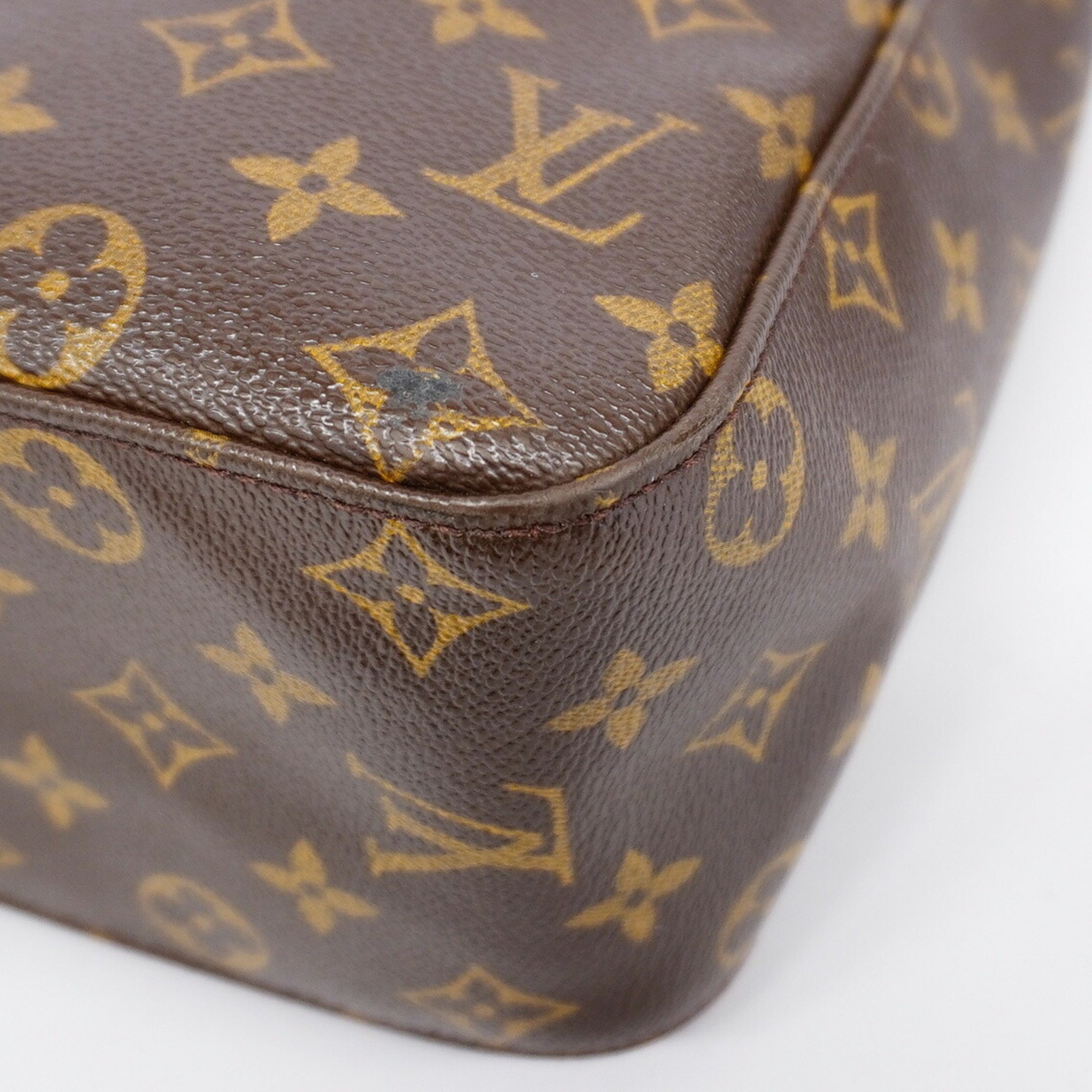 ルイ・ヴィトン(Louis Vuitton) ルイ・ヴィトン ショルダーバッグ モノグラム ルーピングGM M51145 ブラウンレディース