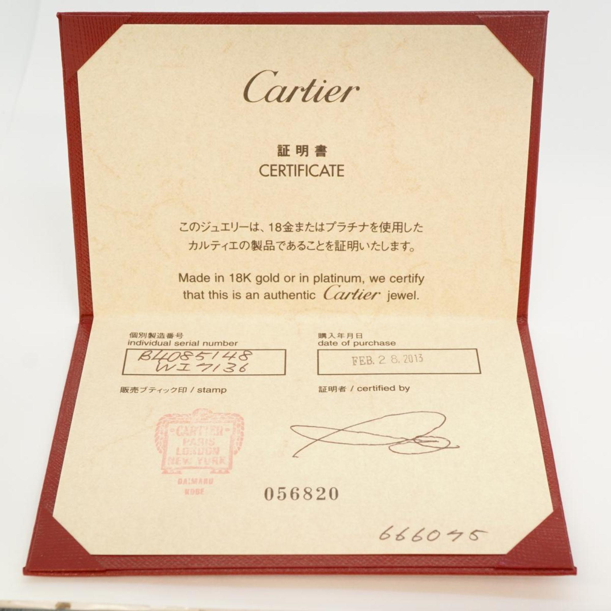 カルティエ(Cartier) カルティエ リング ラブ K18WG ホワイトゴールド  レディース