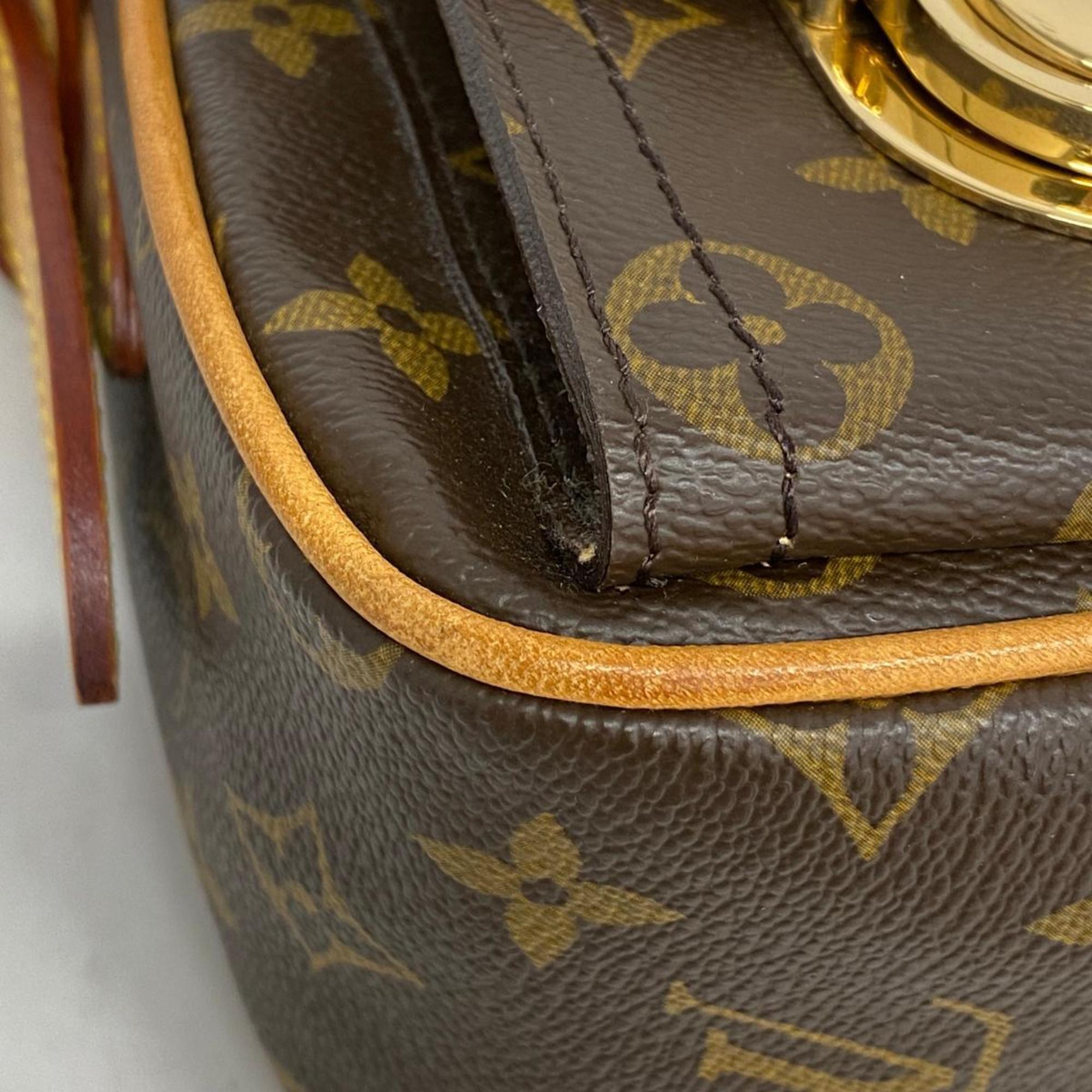 ルイ・ヴィトン(Louis Vuitton) ルイ・ヴィトン ショルダーバッグ モノグラム ハドソンPM M40027 ブラウンレディース