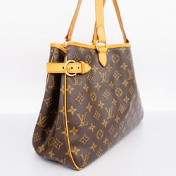 ルイ・ヴィトン(Louis Vuitton) ルイ・ヴィトン トートバッグ モノグラム バティニョールオリゾンタル M51154 ブラウンレディース