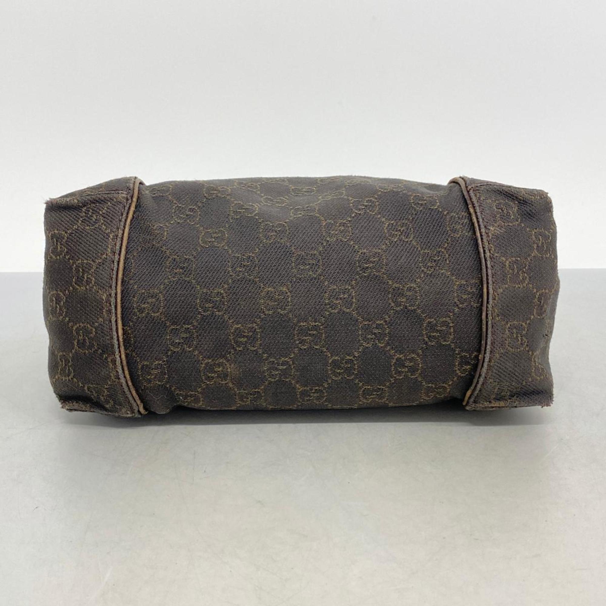 グッチ(Gucci) グッチ ショルダーバッグ GGキャンバス 101333 キャンバス ブラウン  レディース