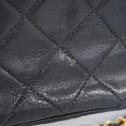 シャネル(Chanel) シャネル ショルダーバッグ マトラッセ 付きチェーンショルダー ラムスキン ブラック   レディース