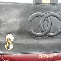 シャネル(Chanel) シャネル ショルダーバッグ マトラッセ チェーンショルダー ラムスキン ブラック   レディース