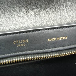 セリーヌ(Celine) トラペーズ スモール 174683 レディース レザー,スエード ハンドバッグ,ショルダーバッグ ブラック,ブルー