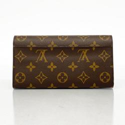 ルイ・ヴィトン(Louis Vuitton) ルイ・ヴィトン 長財布 モノグラム ポルトフォイユサラ M62234 ブラウン フューシャレディース