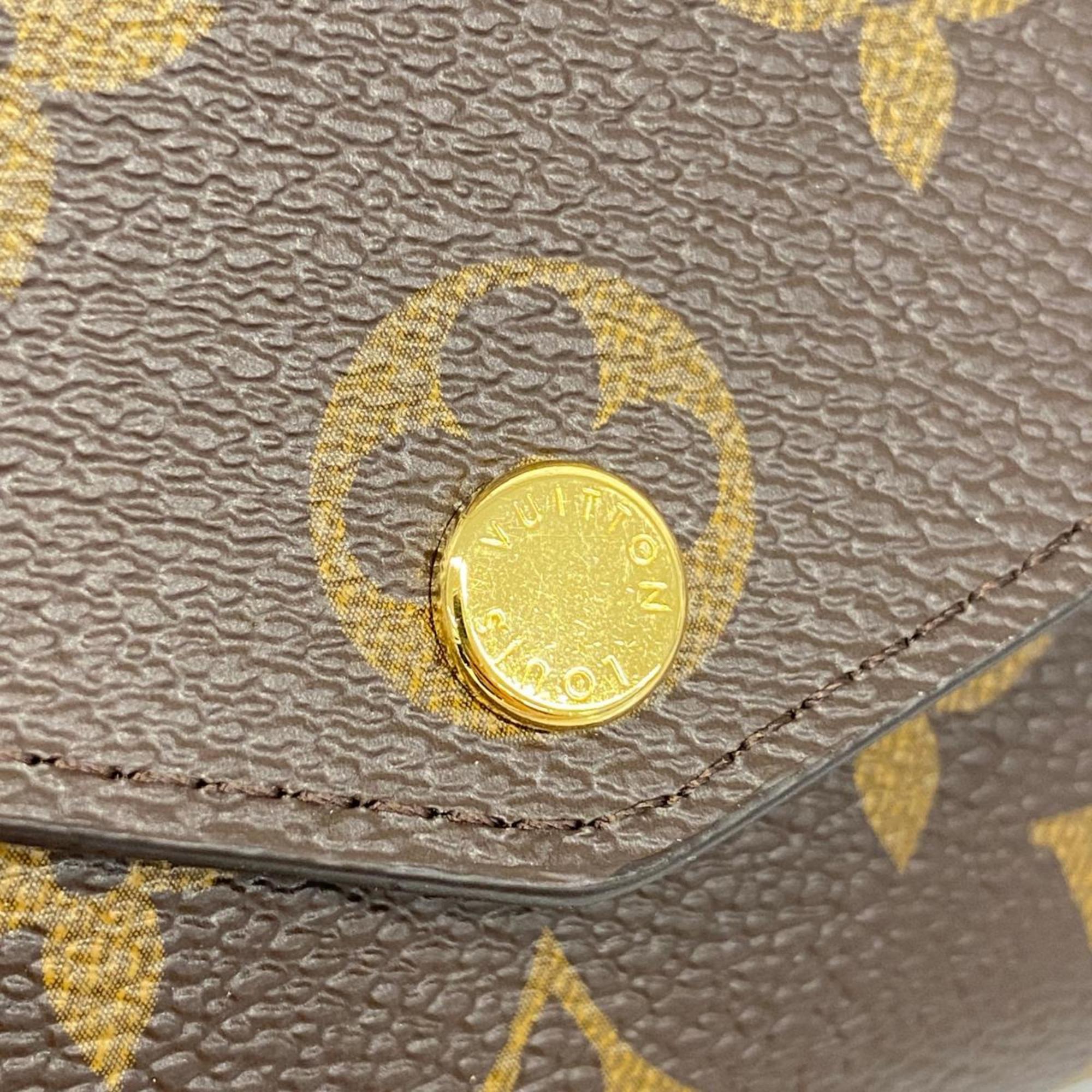 ルイ・ヴィトン(Louis Vuitton) ルイ・ヴィトン 長財布 モノグラム ポルトフォイユサラ M62234 ブラウン フューシャレディース