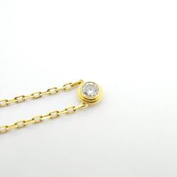 カルティエ(Cartier) カルティエ ネックレス ディアマンレジェ SM 1PD ダイヤモンド K18YG イエローゴールド  レディース