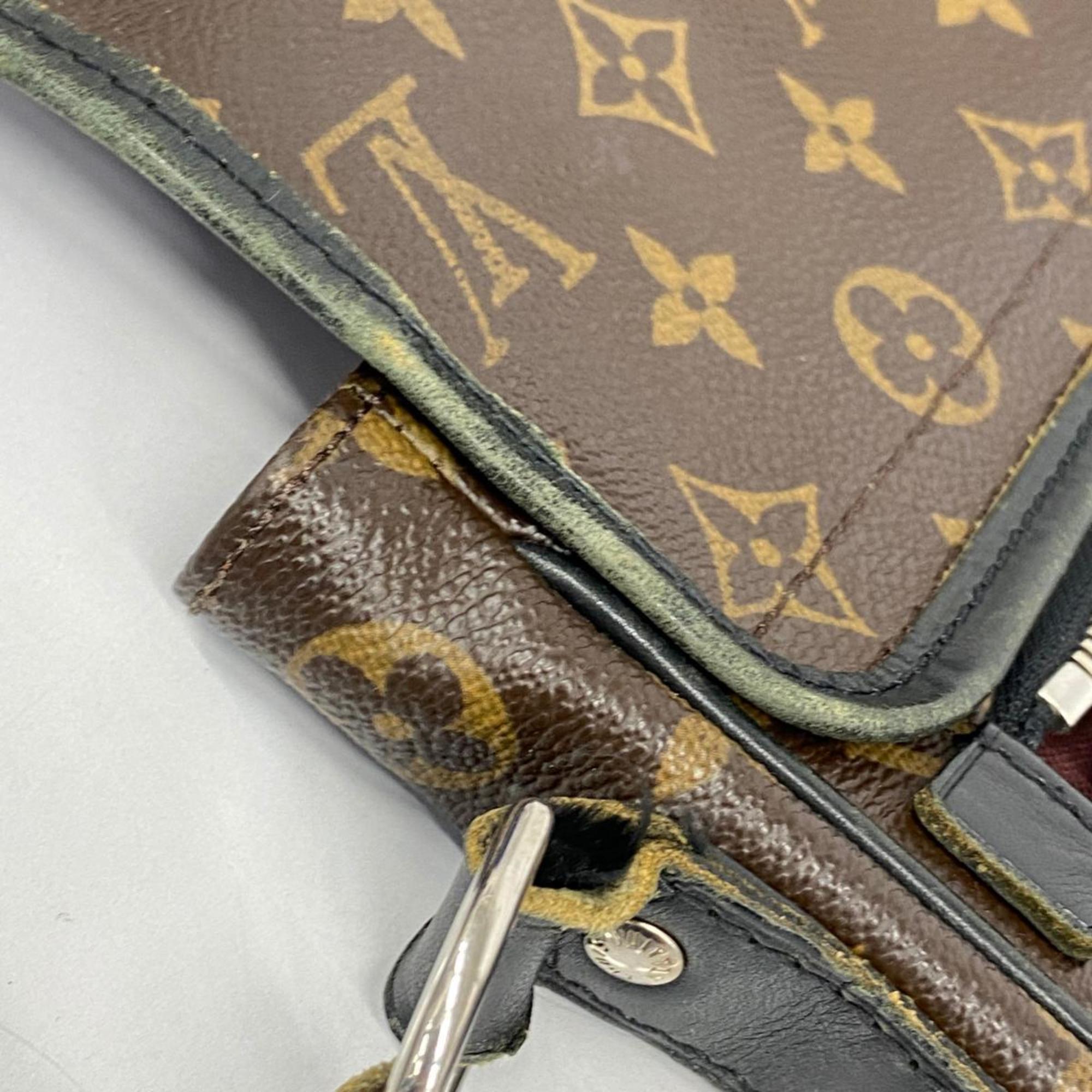 ルイ・ヴィトン(Louis Vuitton) ルイ・ヴィトン ショルダーバッグ モノグラム マカサーバスMM M56715 ブラウンレディース