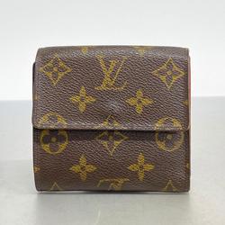 ルイ・ヴィトン(Louis Vuitton) ルイ・ヴィトン 三つ折り財布 モノグラム ポルトモネビエカルトクレディ M61652 ブラウンメンズ レディース