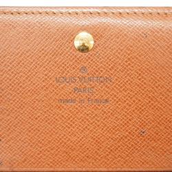 ルイ・ヴィトン(Louis Vuitton) ルイ・ヴィトン 財布 モノグラム ポルトモネビエトレゾール M61730 ブラウンメンズ レディース