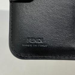 フェンディ(Fendi) フェンディ 財布 エフィズ レザー ブラック   レディース