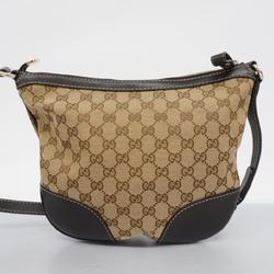 グッチ(Gucci) グッチ ショルダーバッグ GGキャンバス 257072 キャンバス ブラウン シャンパン  レディース