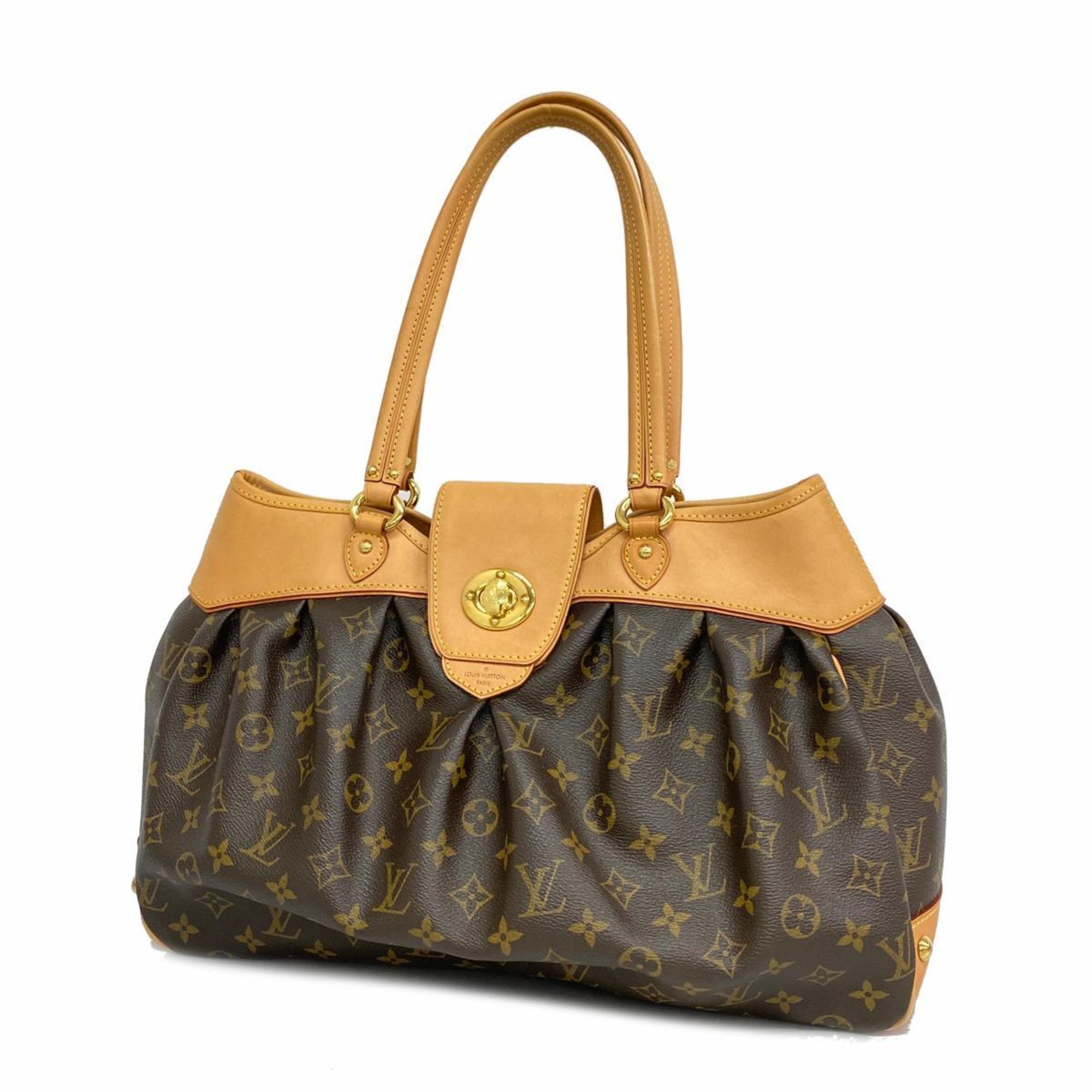 ルイ・ヴィトン(Louis Vuitton) ルイ・ヴィトン ハンドバッグ モノグラム ボエシMM M45714 ブラウンレディース