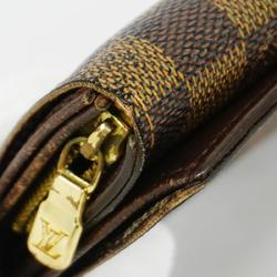 ルイ・ヴィトン(Louis Vuitton) ルイ・ヴィトン 財布 ダミエ ポルトモネビエトレゾール N61730 エベヌレディース