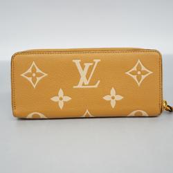 ルイ・ヴィトン(Louis Vuitton) ルイ・ヴィトン 長財布 モノグラム・アンプラント バイカラー ポルトフォイユクレマンス M81460 アリゾナ ベージュレディース