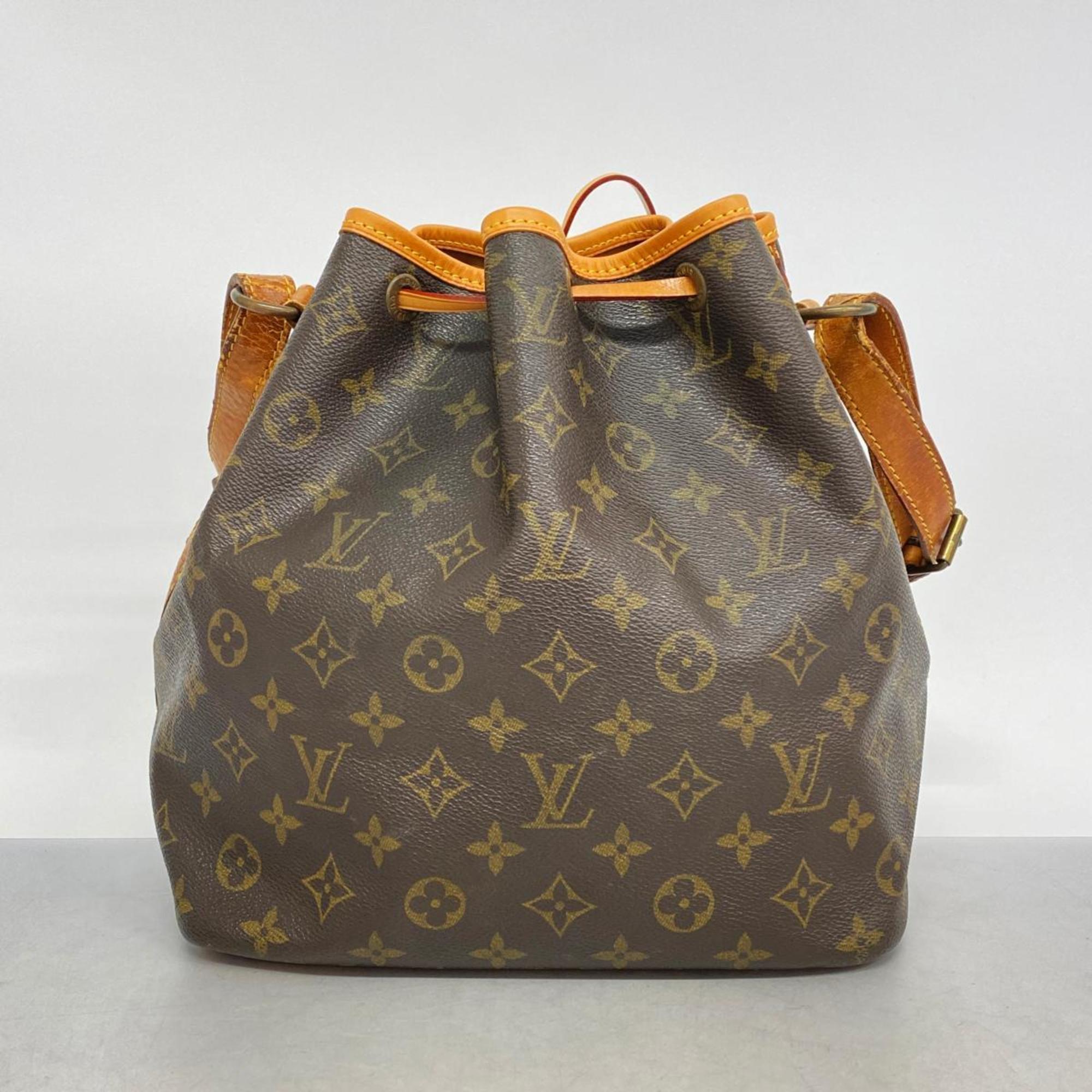 ルイ・ヴィトン(Louis Vuitton) ルイ・ヴィトン ショルダーバッグ モノグラム プチノエ M42226 ブラウンレディース