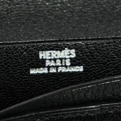 エルメス(Hermes) エルメス 長財布 ベアン □H刻印 シェーブル ブラック   メンズ レディース