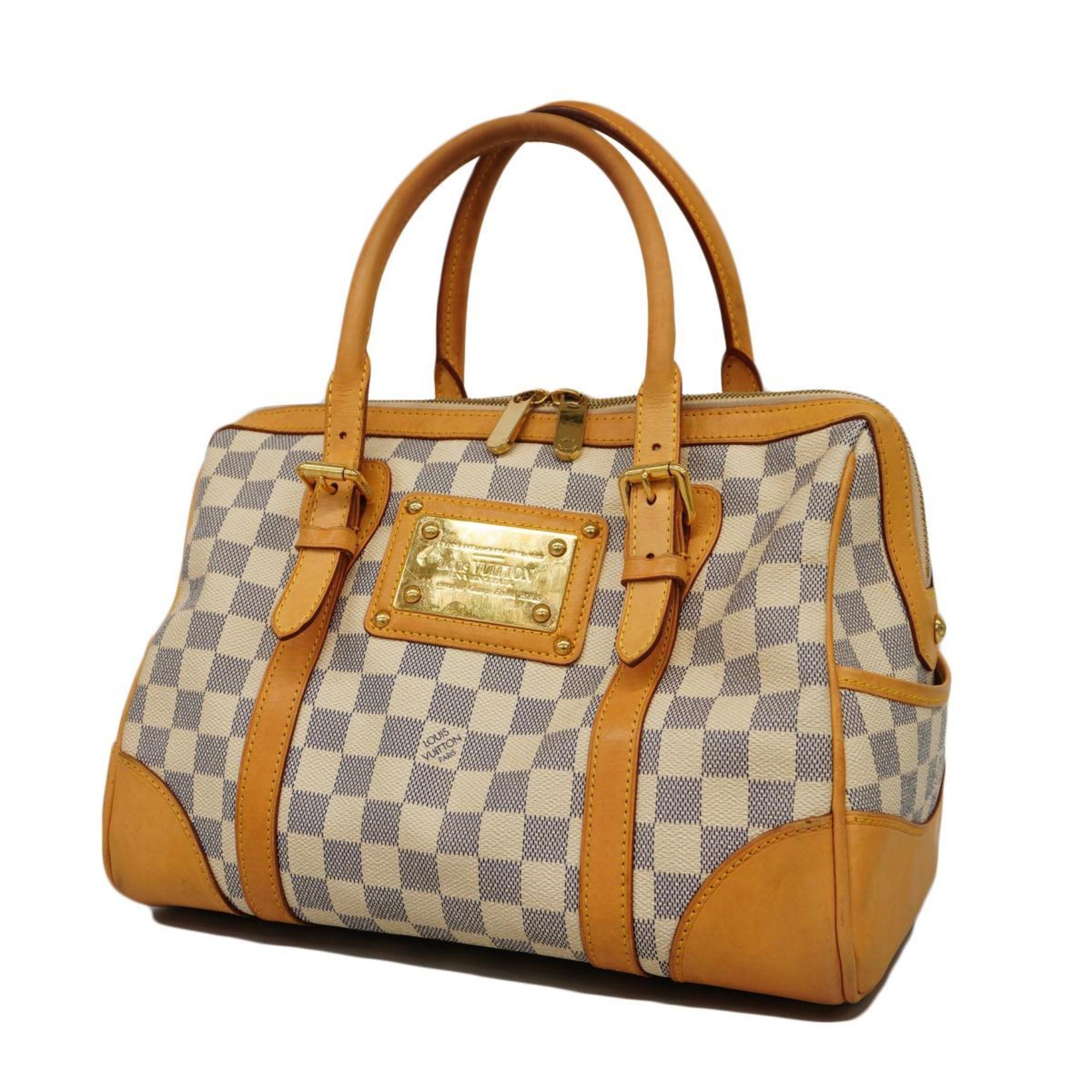 ルイ・ヴィトン(Louis Vuitton) ルイ・ヴィトン ハンドバッグ ダミエ・アズール バークレー N52001 ホワイトレディース