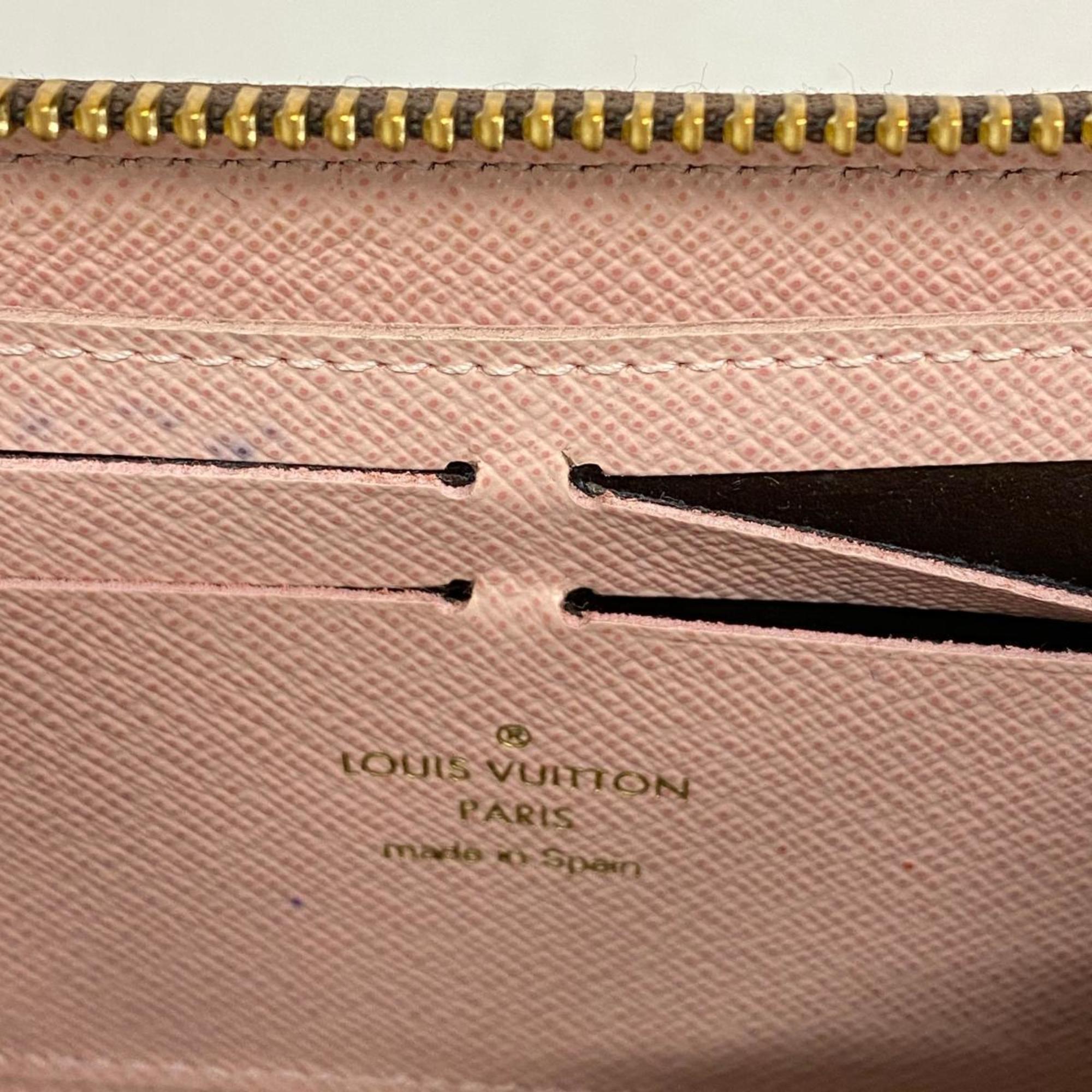 ルイ・ヴィトン(Louis Vuitton) ルイ・ヴィトン 長財布 モノグラム ポルトフォイユクレマンス M61298 ローズバレリーヌレディース