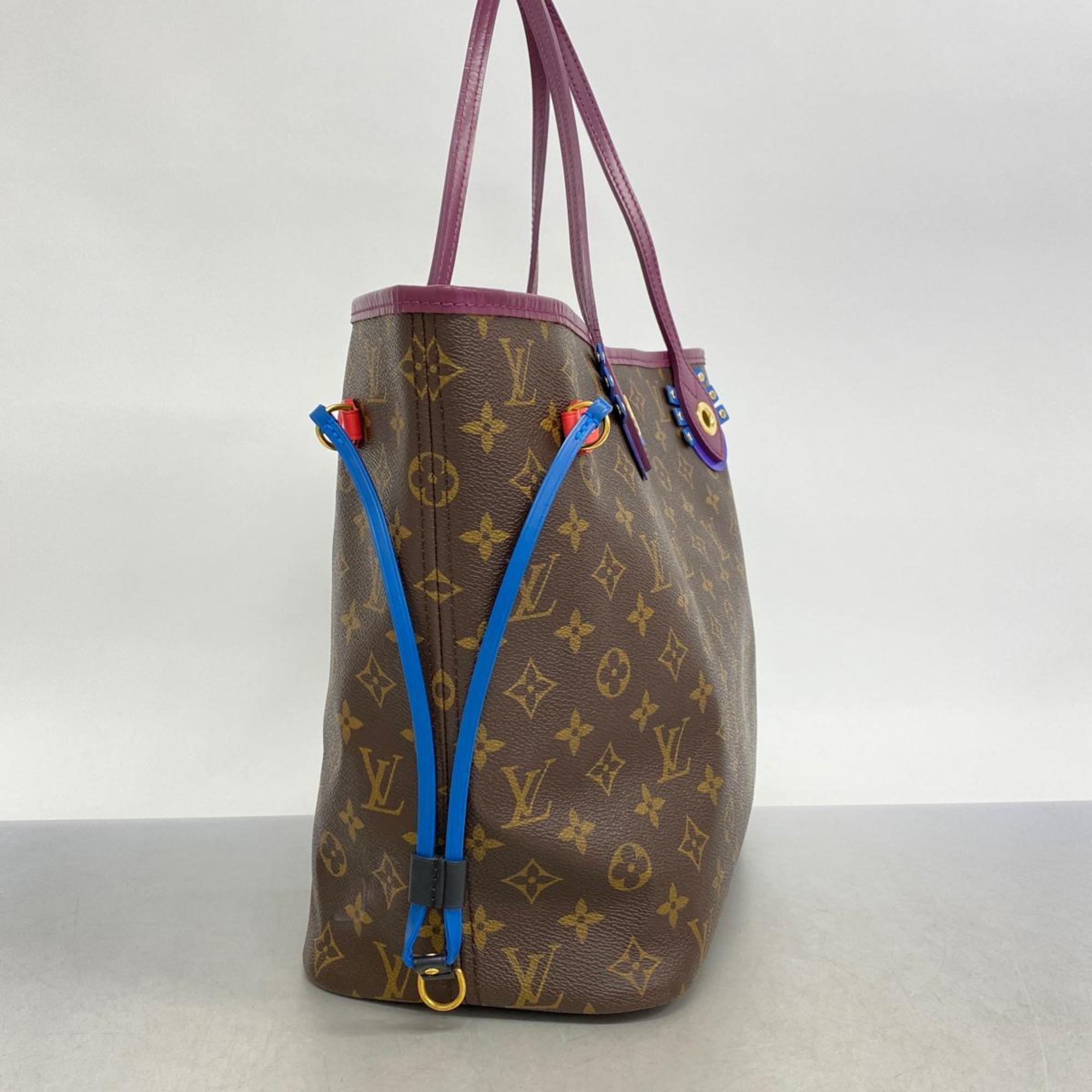 ルイ・ヴィトン(Louis Vuitton) ルイ・ヴィトン トートバッグ モノグラム・トーテム ネヴァーフルMM M41664 マゼンタレディース