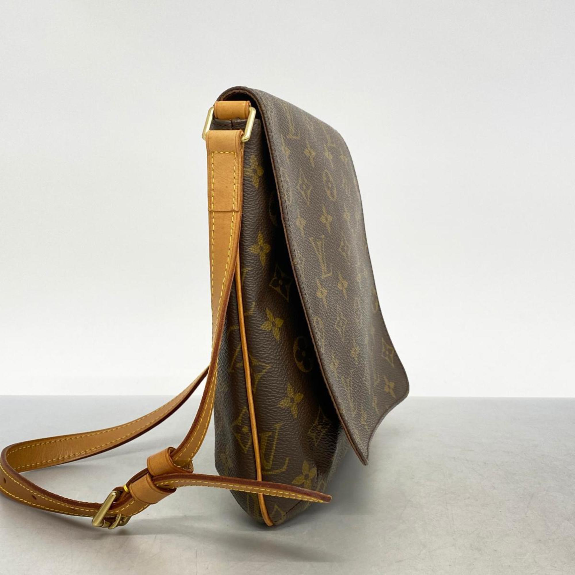 ルイ・ヴィトン(Louis Vuitton) ルイ・ヴィトン ショルダーバッグ モノグラム ミュゼットサルサショートストラップ M51258 ブラウンレディース