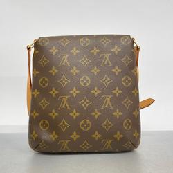 ルイ・ヴィトン(Louis Vuitton) ルイ・ヴィトン ショルダーバッグ モノグラム ミュゼットサルサショートストラップ M51258 ブラウンレディース