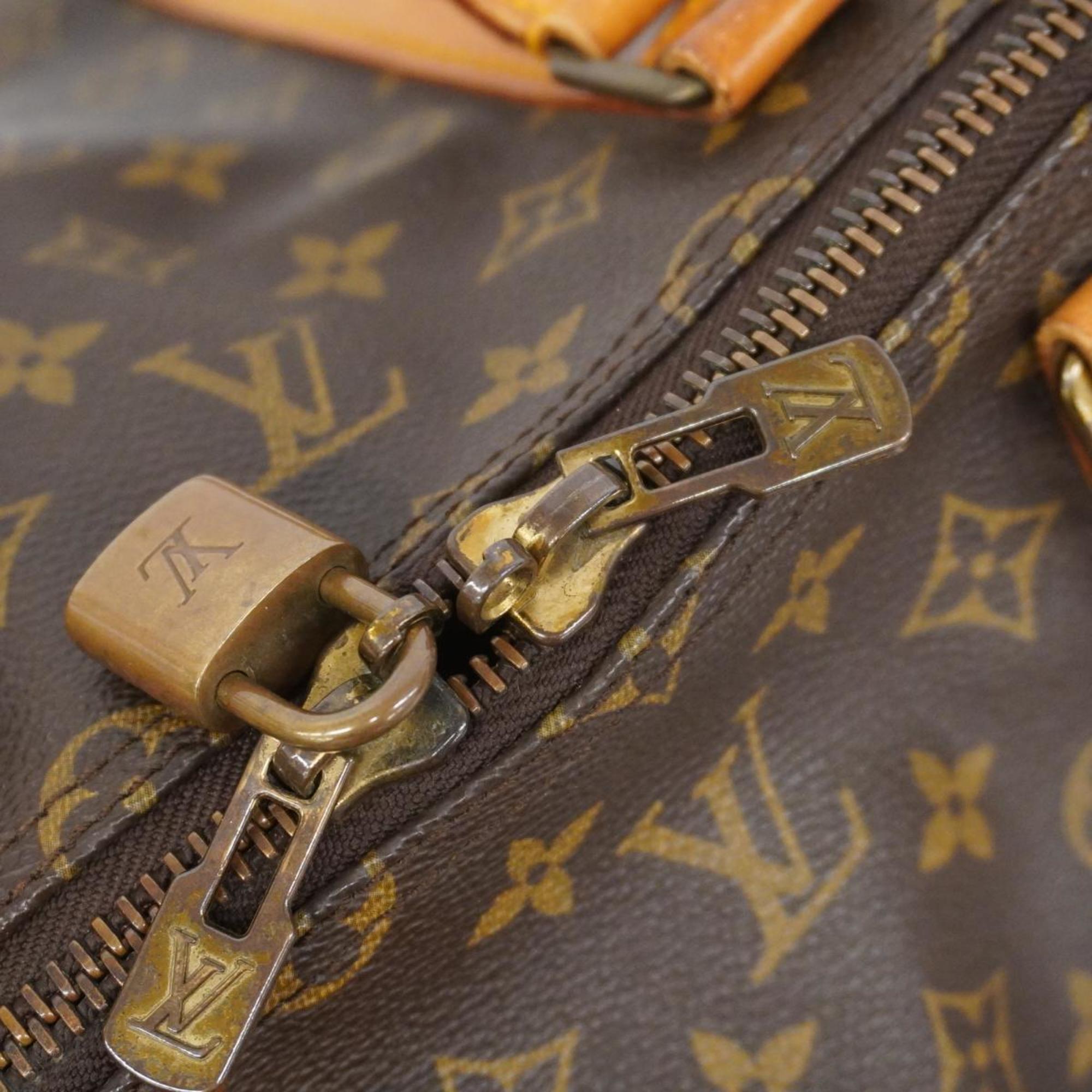 ルイ・ヴィトン(Louis Vuitton) ルイ・ヴィトン ボストンバッグ モノグラム キーポル55 M41424 ブラウンメンズ レディース