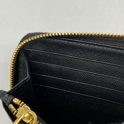 プラダ(Prada) プラダ 長財布 サフィアーノ レザー ブラック   レディース