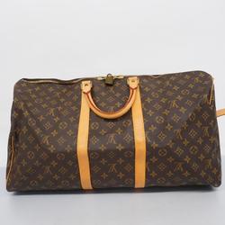 ルイ・ヴィトン(Louis Vuitton) ルイ・ヴィトン ボストンバッグ モノグラム キーポルバンドリエール55 M41414 ブラウンメンズ レディース