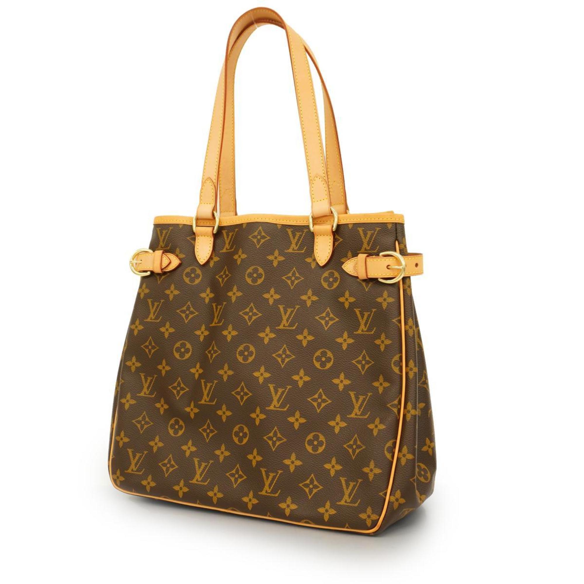 ルイ・ヴィトン(Louis Vuitton) ルイ・ヴィトン トートバッグ モノグラム バティニョールヴェルティカル M51153 ブラウンレディース