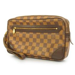 ルイ・ヴィトン(Louis Vuitton) ルイ・ヴィトン クラッチバッグ ダミエ マルリードラゴンヌ エベヌ SPOメンズ