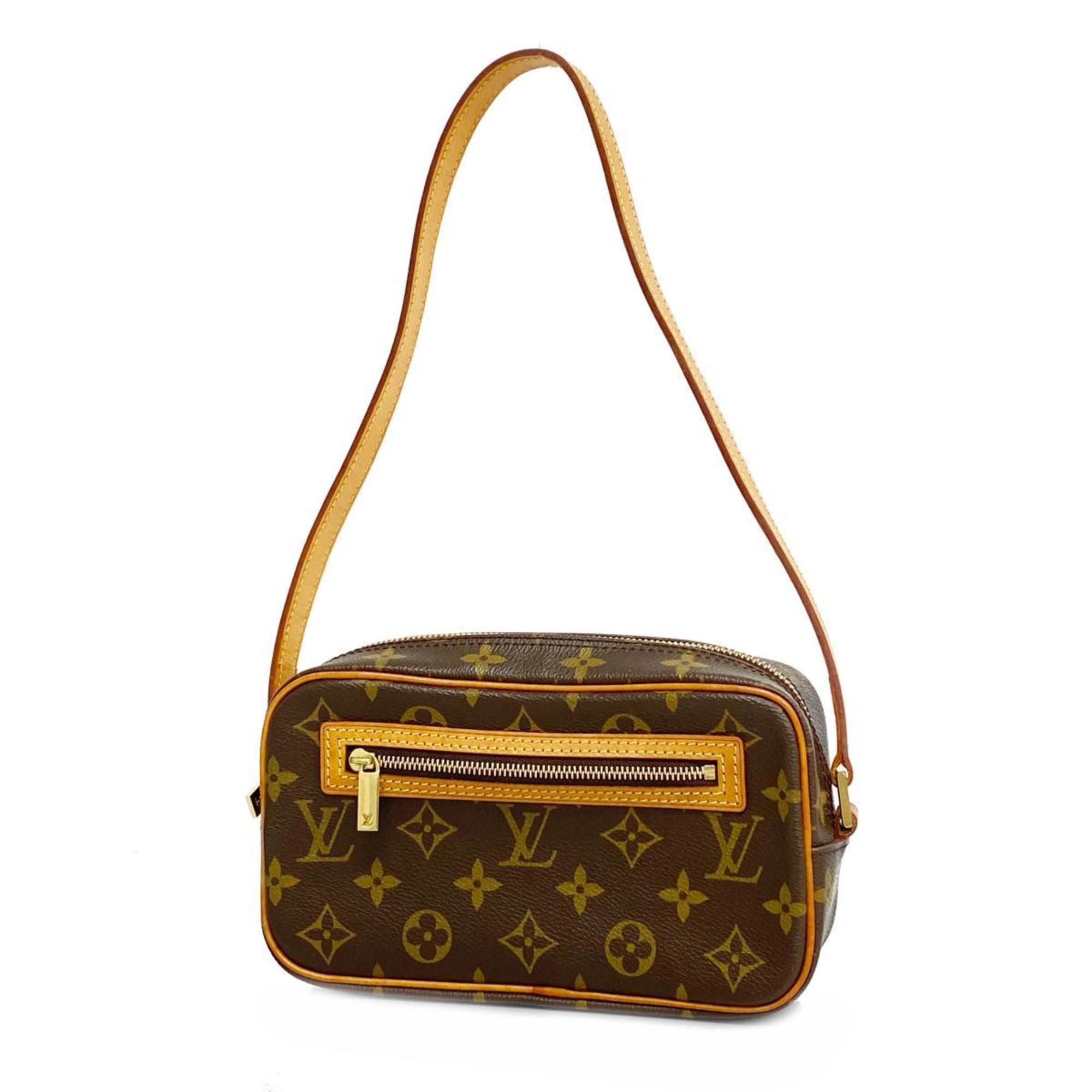 ルイ・ヴィトン(Louis Vuitton) ルイ・ヴィトン ショルダーバッグ モノグラム ポシェットシテ M51183 ブラウンレディース