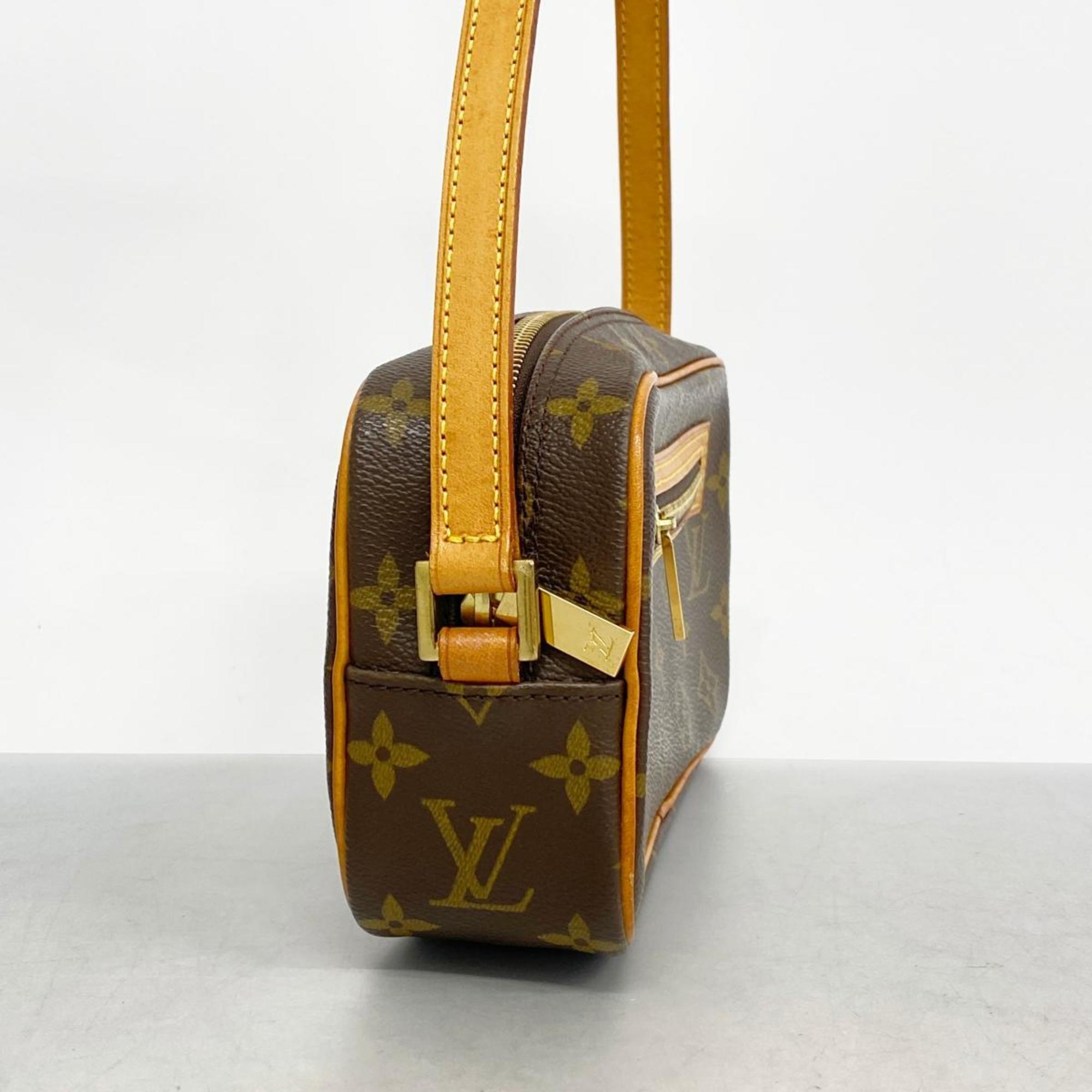 ルイ・ヴィトン(Louis Vuitton) ルイ・ヴィトン ショルダーバッグ モノグラム ポシェットシテ M51183 ブラウンレディース