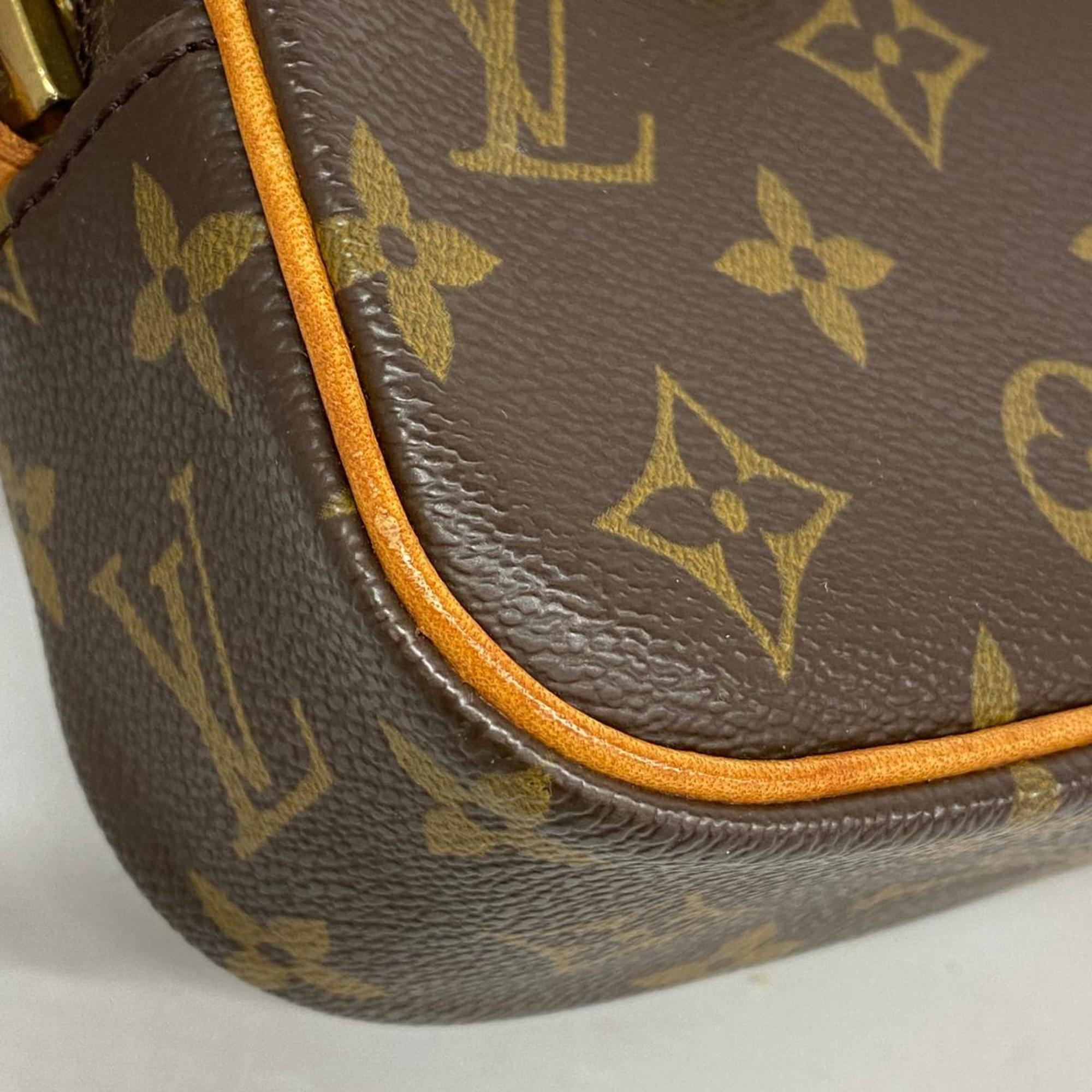 ルイ・ヴィトン(Louis Vuitton) ルイ・ヴィトン ショルダーバッグ モノグラム ポシェットシテ M51183 ブラウンレディース