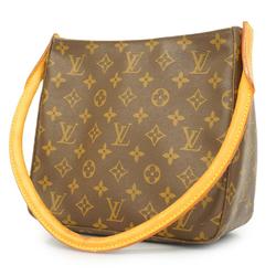 ルイ・ヴィトン(Louis Vuitton) ルイ・ヴィトン ショルダーバッグ モノグラム ルーピングMM M51146 ブラウンレディース