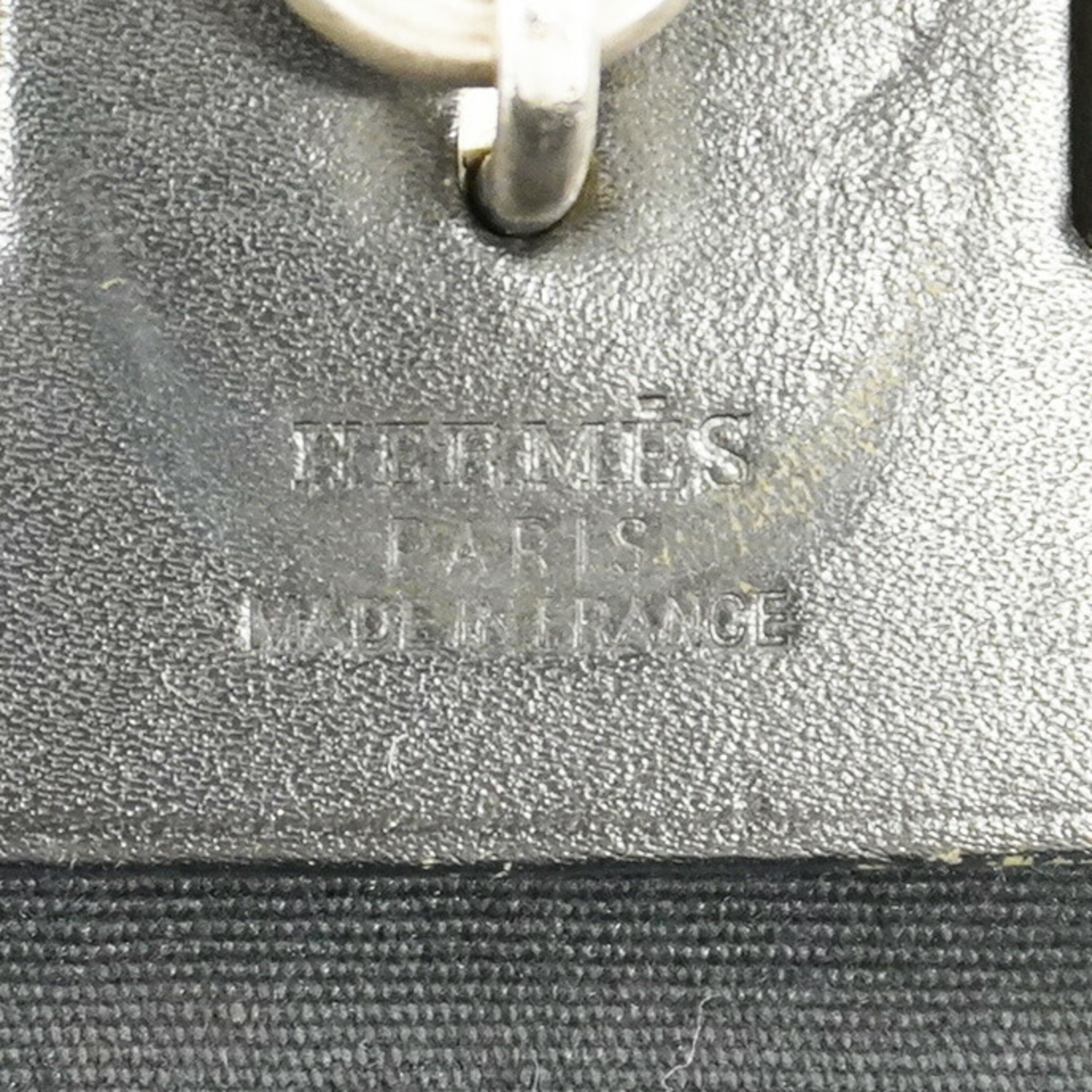 エルメス(Hermes) エルメス ハンドバッグ エールバッグPM □D刻印 トワルオフィシエ ブラック   レディース