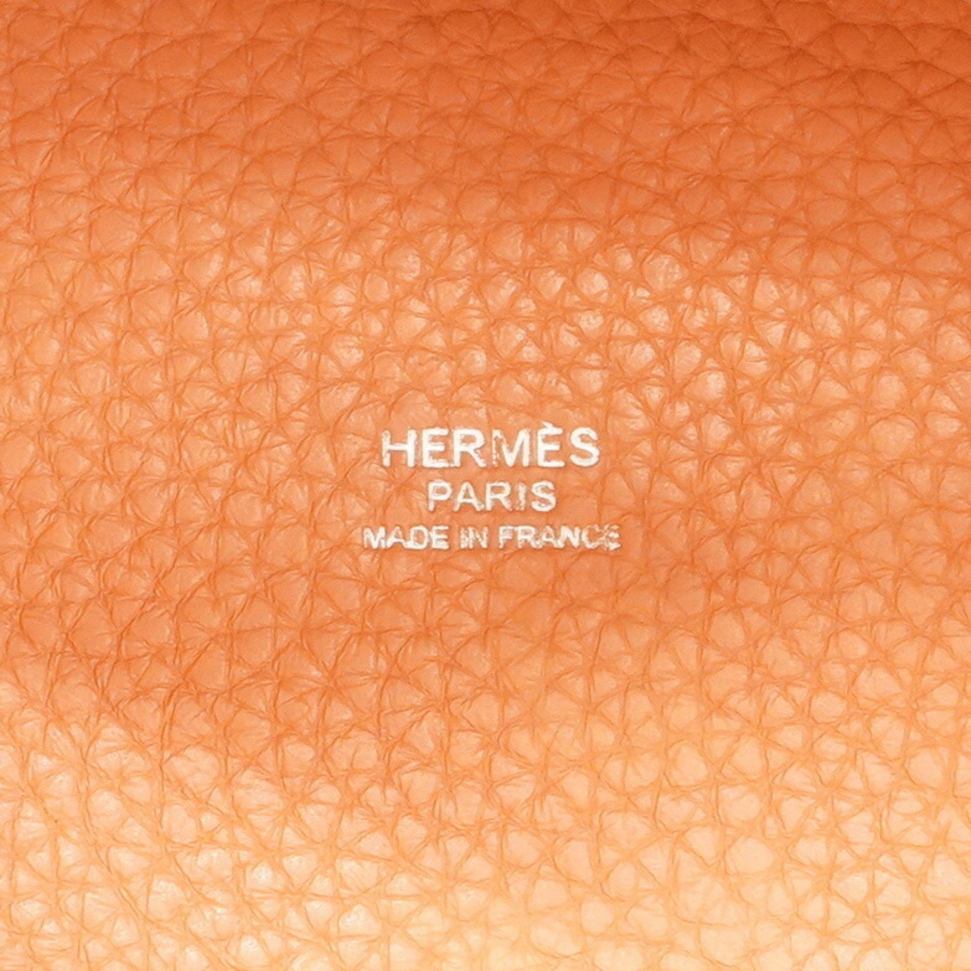 エルメス(Hermes) エルメス ハンドバッグ ピコタンロックMM □Q刻印 トリヨンクレマンス クレヴェット   レディース