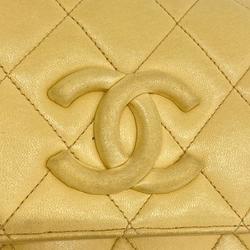 シャネル(Chanel) シャネル ショルダーバッグ マトラッセ ラムスキン ベージュ   レディース