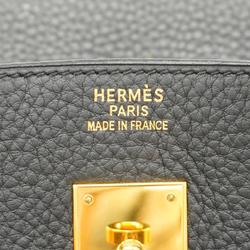 エルメス(Hermes) エルメス ハンドバッグ バーキン35 □G刻印 トゴ ブラック   レディース