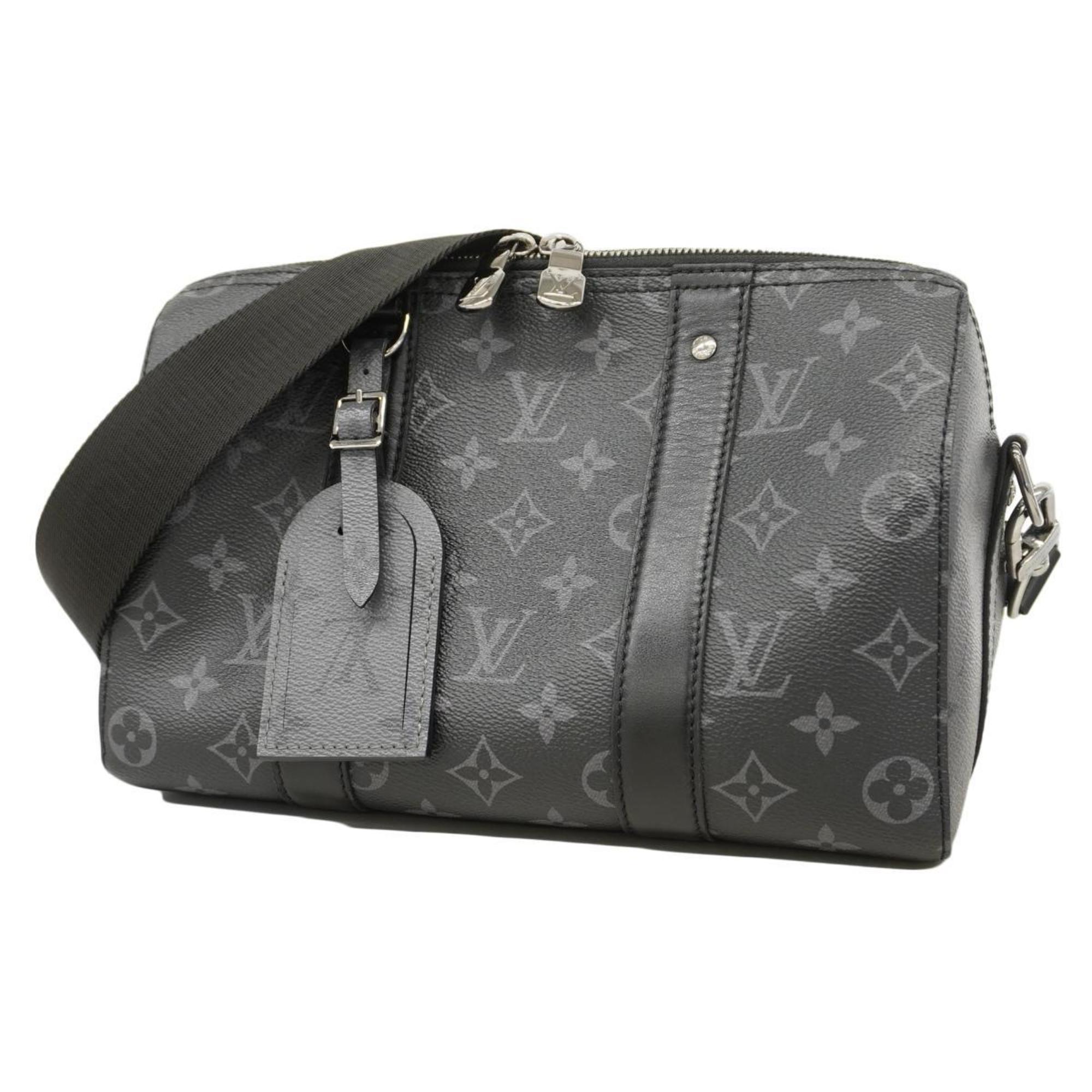 ルイ・ヴィトン(Louis Vuitton) ルイ・ヴィトン ショルダーバッグ モノグラム・エクリプス シティキーポル M45936 ブラックメンズ